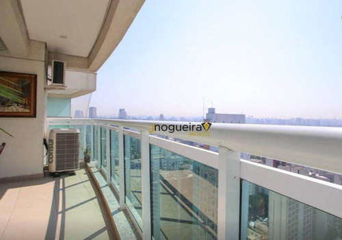 Apartamento, 130 M² - Venda Por R$ 1.800.000,00 Ou Aluguel Por R$ 11.300,00/mês - Brooklin Novo - São Paulo/sp - Ap14243