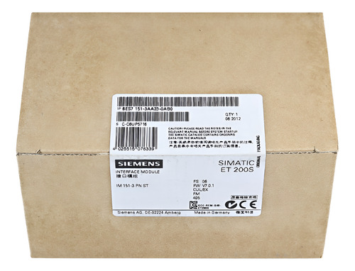 Módulo De Interfaz 100mbits Siemens 6es7151-3aa23-0ab0
