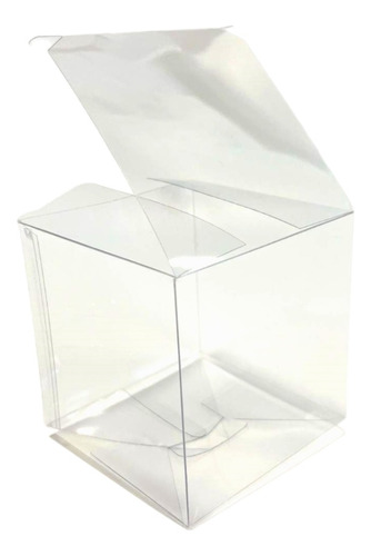 Cajas Acetato Transparente 8x8x8 Cm (50 Unidades)
