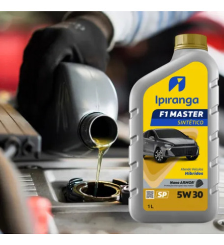 Óleo Para Motor 5w30 Sintético Ipiranga F1 Master Api Sn