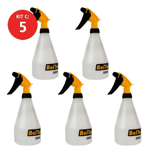 Pulverizador Multispray P/ Alcool Gel Limpeza 500ml Beltools