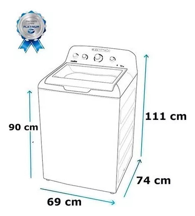 Funda Para Secadora Mabe Long Vent Smg47n8msdab0 Mod1gs