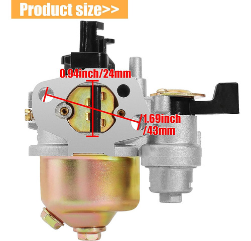 Carburador Compatible Con Gx160 5.5hp Generador Lavadora A P
