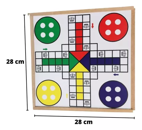 Jogos 6x1 Dama, Xadrez, Ludo, Jogo Da Velha, Trilha, Dominó Brinquedo de  Tabuleiro Toy Trade