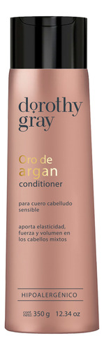 Acondicionador Regulador Dorothy Gray Hipoalergenico Argan