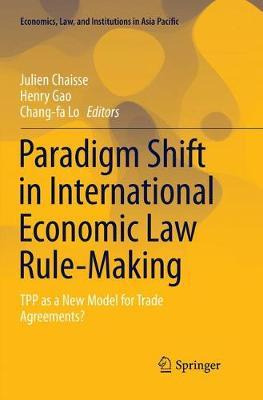 Libro Paradigm Shift In International Economic Law Rule-m...