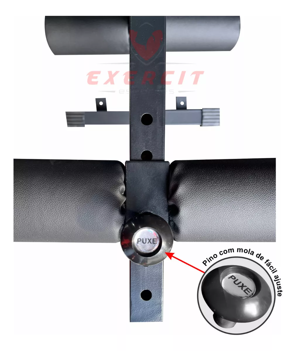 Terceira imagem para pesquisa de cadeira extensora e flexora