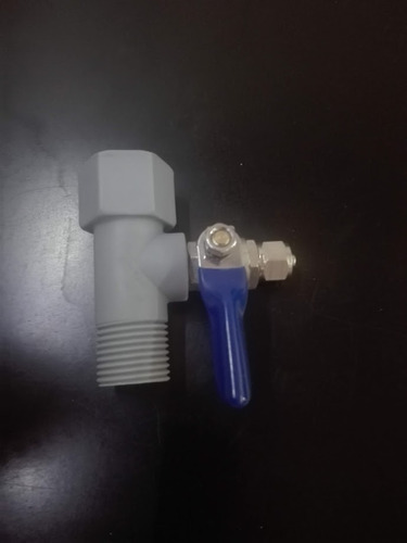 Imagen 3 de 5 de Llave Corte 1/2 Instalacion Dispenser Heladeras Osmosis