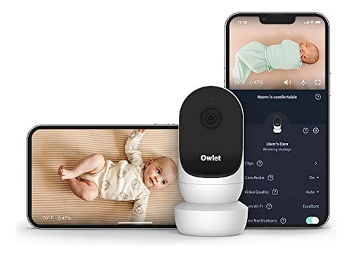 Owlet Cam 2 - Cámara Smart Baby Monitor - Transmita Video Y