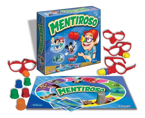 Juego De Mesa Mentiroso Version Disney - Toyco