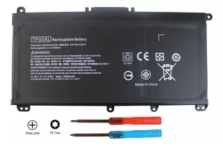 Bateria Tf03xl Para Hp Pavilion 15-cc 15-cd 15-cc023cl Cc154