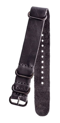 Imagem 4 de 5 de Pulseira Nato Strap Line De Couro Legítimo