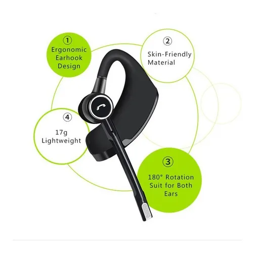 Auriculares Inalámbricos V8s Bluetooth Business Headset