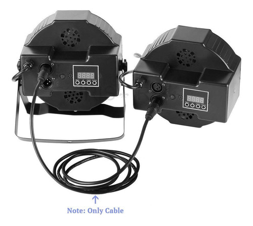 Traderplus - 2 Cables De Micrfono Con Lnea De Audio Xlr Mach