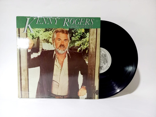 Disco Lp Kenny Rogers / Share Your Love