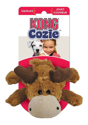 Imagen 3 de 8 de Kong Peluche Cozie Marvin Moosse Medium Juguete Perro-
