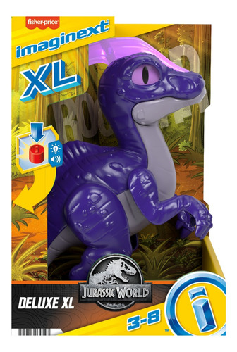 Imaginext Jurassic World Dinosaurio Parasaurolofós Deluxe Xl