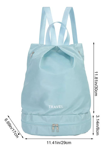 Mochila De Natación Con Compartimento Para Zapatos - Separa