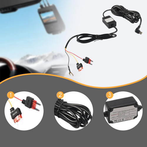 Cam Hardwire Estable Fuente De Alimentación Estilo C