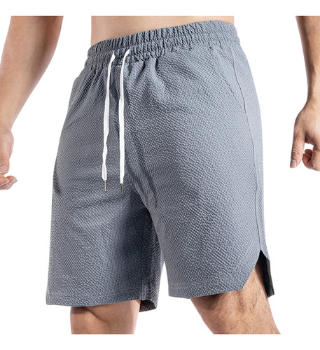 W Bolsillos Casuales Con Cordón De Color Liso Para Hombre El