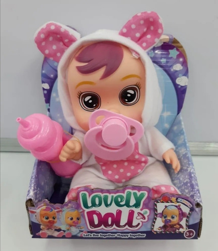 Muñeca Llorona Cry Babies 19 Centímetros