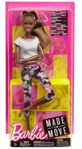 Barbie Feita Mexer Yoga Nikki Articulada - Ms