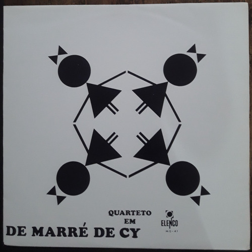 Lp Vinil (vg+) Quarteto Em Cy De Marré De Cy 1a Ed 1967 Mo