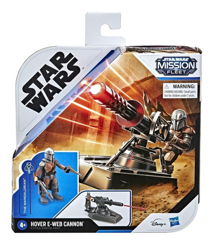 Figura Star Wars Mission Fleet Hover Eweb Cannon Mandalorian