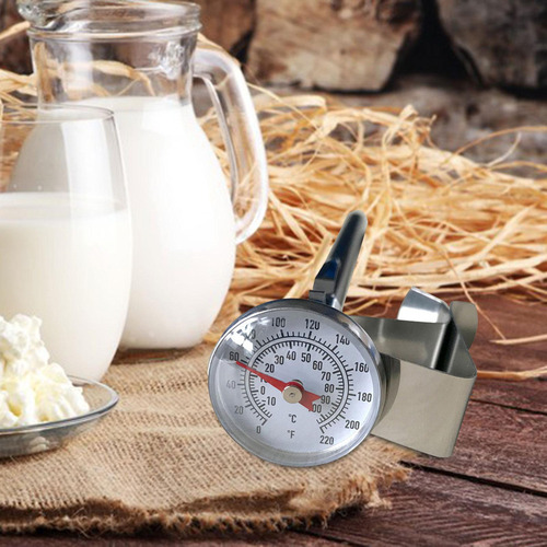 // Termómetro De Leche De Acero Inoxidable Para Bebidas