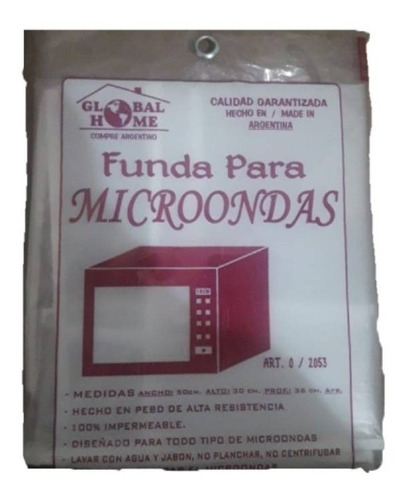  Funda Para Microondas