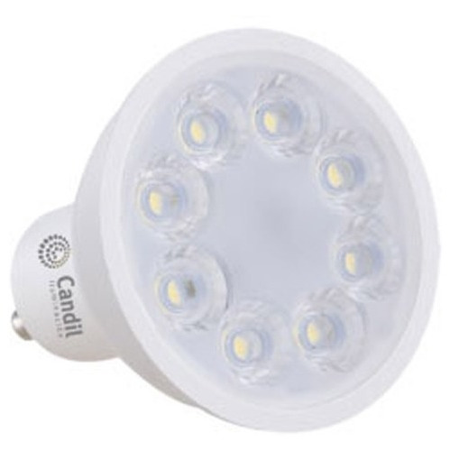 Pack 10 Lampara Led Dicroica Candil 7w 100° Dimerizable