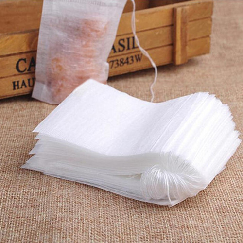 100pcs Bolsas De Té Desechable Mueble Cordón 5x6cm