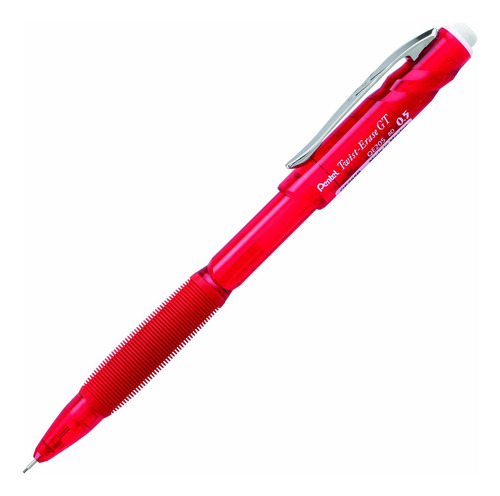 Portaminas 0.5mm Pentel Twist Erase Gt Transparent Bur X12