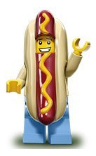 Lego Hot Dog Man #14 De 16, Minifiguras De La Serie 13, Set