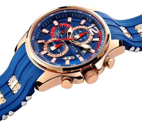 Reloj Deportivo Multifuncional Feice Con Correa De Silicona