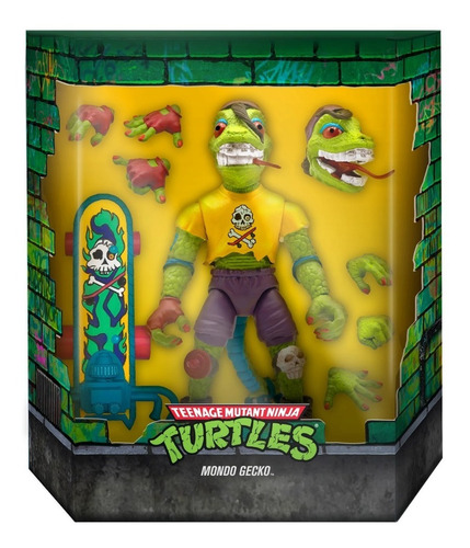 Super 7 - Mondo Gecko Teenage Mutant Ninja Turtles Original!