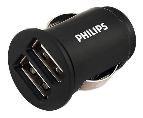 Cargador Usb Doble Para Auto Philips Ultra Rapido- Revogames