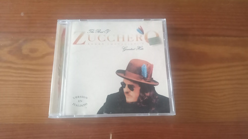 Zucchero  Greatest Hits  Cd  Versin En Italiano  