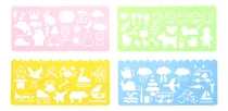 Comprar Regla Geométrica Learning Draw Pictures Dibujo De Animales