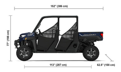 Imagen 3 de 22 de Ranger 1000 Crew 2022 0km Utilitario 4x4 No Canam