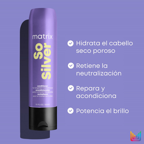 Acondicionador So Silver 300 Ml Total Results Matrix