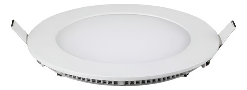 Plafón Led Embutido Plano Redondo Luz Fría O Cálida 3w