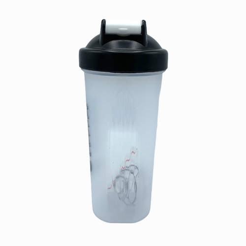 Imagen 2 de 4 de Botella Deportiva Vaso Batidor Mezcladora Shaker 600ml