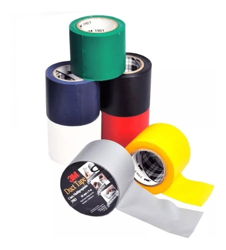 Cinta Duct Duck Tape 3m Reparacion Sellado Refuerzo 50mmx9m