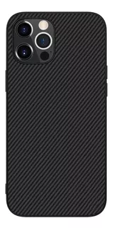 Case Delgado Fibra De Carbón Para iPhone 12 Pro 6.1