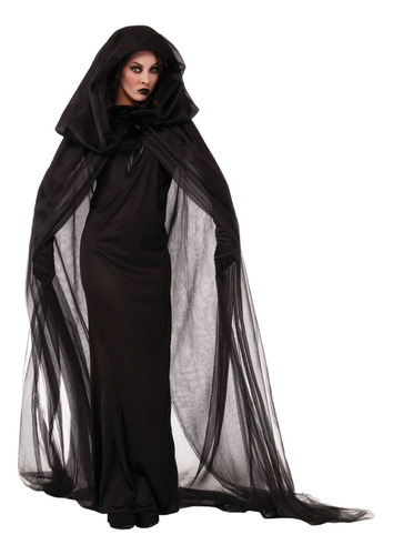 Disfraz De Bruja De Halloween Para Mujer, Novia Vampiro, Cos