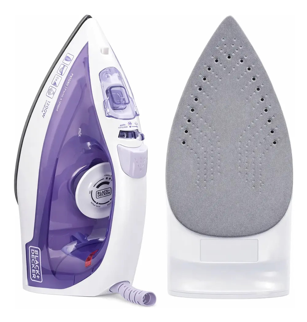 Ferro De Passar Roupa À Seco Ou Vapor Black Decker Fx1050 110v