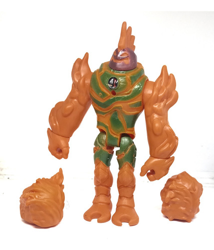 Boneco Action Figure Ben 10 Hot Shot Alienigena Monstro C4
