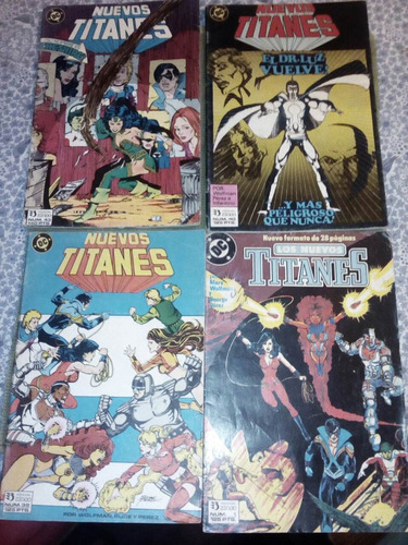 Lote De Revistas Comics Nuevos Titanes