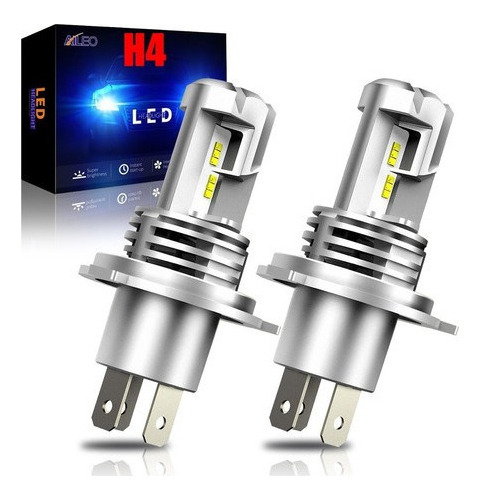 Bombilla Para Faros Delanteros De Coche H4led 60w 12000 Lúme